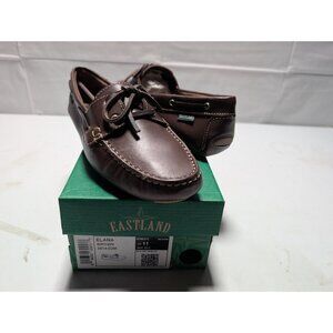 women's Eastland Elana leather loafers in brown size 11